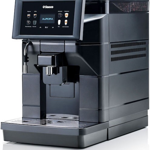 Saeco Aurora M1 Αυτόματη Μηχανή Espresso 1900W Πίεσης 15bar για Cappuccino με Μύλο Άλεσης Καφέ