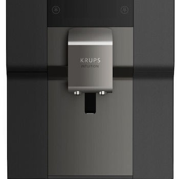 Krups Intuition Preference+ Αυτόματη Μηχανή Espresso 1450W Πίεσης 15bar με Μύλο Άλεσης Μαύρη