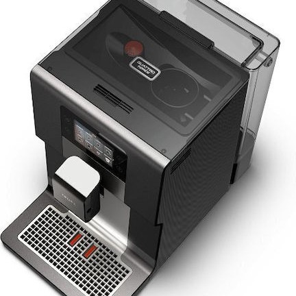 Krups Intuition Preference+ Αυτόματη Μηχανή Espresso 1450W Πίεσης 15bar με Μύλο Άλεσης Μαύρη