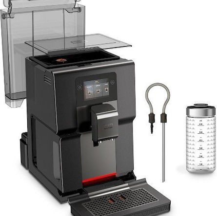 Krups Intuition Preference+ Αυτόματη Μηχανή Espresso 1450W Πίεσης 15bar με Μύλο Άλεσης Μαύρη
