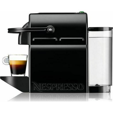 De'Longhi Inissia Καφετιέρα για Κάψουλες Nespresso Πίεσης 19bar με Αφρογαλιέρα Black
