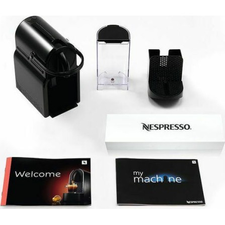 De'Longhi Inissia Καφετιέρα για Κάψουλες Nespresso Πίεσης 19bar με Αφρογαλιέρα Black