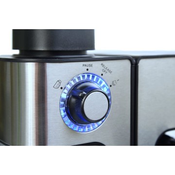 Maestro Μηχανή Espresso 800W Πίεσης 3.5bar Μαύρη MR-411