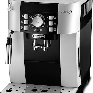 De'Longhi Magnifica Αυτόματη Μηχανή Espresso 1450W Πίεσης 15bar με Μύλο Άλεσης Ασημί