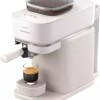 Philips Baristina Αυτόματη Μηχανή Espresso 1500W Πίεσης 16bar με Μύλο Άλεσης Λευκή