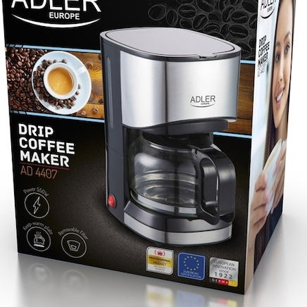 Adler AD-4407 Καφετιέρα Φίλτρου 550W Silver