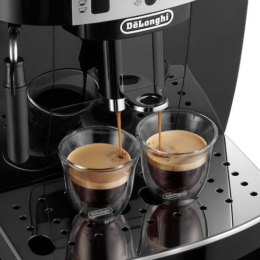 De'Longhi Magnifica S Ecam Αυτόματη Μηχανή Espresso 1450W Πίεσης 15bar με Μύλο Άλεσης Black/Silver