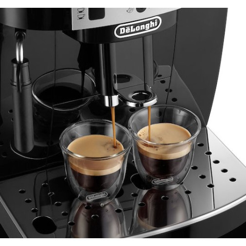 De'Longhi Magnifica S Ecam Αυτόματη Μηχανή Espresso 1450W Πίεσης 15bar με Μύλο Άλεσης Black/Silver