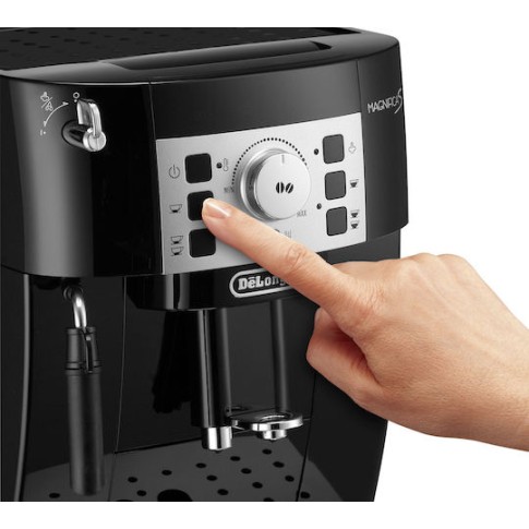 De'Longhi Magnifica S Ecam Αυτόματη Μηχανή Espresso 1450W Πίεσης 15bar με Μύλο Άλεσης Black/Silver