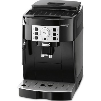 De'Longhi Magnifica S Ecam Αυτόματη Μηχανή Espresso 1450W Πίεσης 15bar με Μύλο Άλεσης Black/Silver