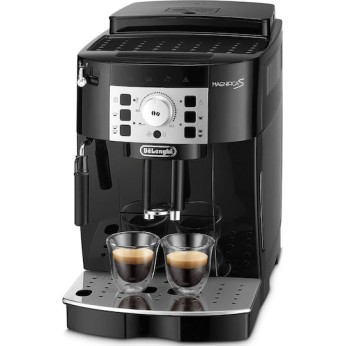 De'Longhi Magnifica S Ecam Αυτόματη Μηχανή Espresso 1450W Πίεσης 15bar με Μύλο Άλεσης Black/Silver