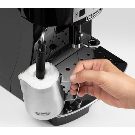 De'Longhi Magnifica S Ecam Αυτόματη Μηχανή Espresso 1450W Πίεσης 15bar με Μύλο Άλεσης Black/Silver