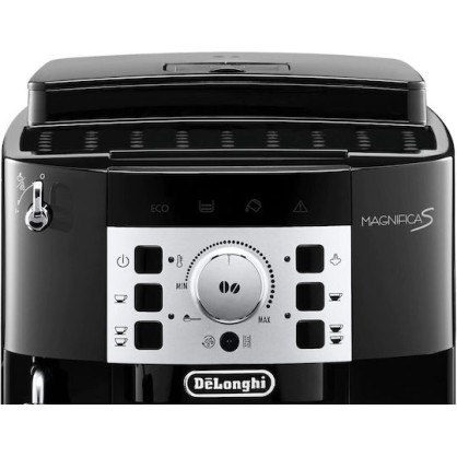 De'Longhi Magnifica S Ecam Αυτόματη Μηχανή Espresso 1450W Πίεσης 15bar με Μύλο Άλεσης Black/Silver