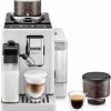 De'Longhi Rivelia Αυτόματη Μηχανή Espresso 1450W Πίεσης 19bar για Cappuccino με Μύλο Άλεσης Λευκή