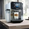 Siemens Eq700 Αυτόματη Μηχανή Espresso 1300W Πίεσης 19bar με Μύλο Άλεσης Ασημί