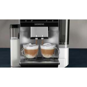 Siemens Eq700 Αυτόματη Μηχανή Espresso 1300W Πίεσης 19bar με Μύλο Άλεσης Ασημί