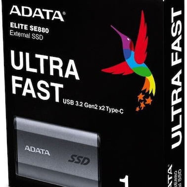Adata Elite SE880 USB-C Εξωτερικός SSD 4TB 2.5