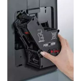 Siemens Eq.6 Plus S400 Αυτόματη Μηχανή Espresso 1500W Πίεσης 19bar με Μύλο Άλεσης Μαύρη