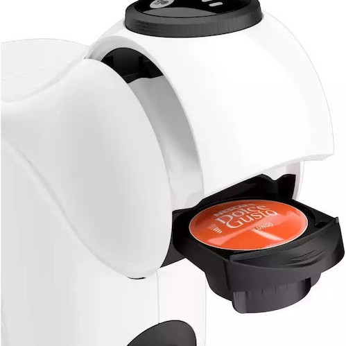 Krups Genio S Καφετιέρα για Κάψουλες Dolce Gusto Πίεσης 15bar Λευκή