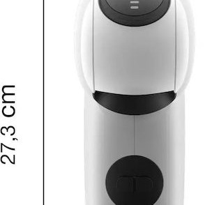 Krups Genio S Καφετιέρα για Κάψουλες Dolce Gusto Πίεσης 15bar Λευκή