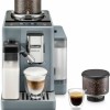 De'Longhi Rivelia Αυτόματη Μηχανή Espresso 1450W Πίεσης 19bar για Cappuccino με Μύλο Άλεσης Γκρι