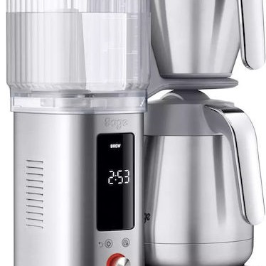 Sage The Luxe Brewer Thermal Καφετιέρα Γαλλικού Χειρός Ανοξείδωτη Ασημί 1.7lt