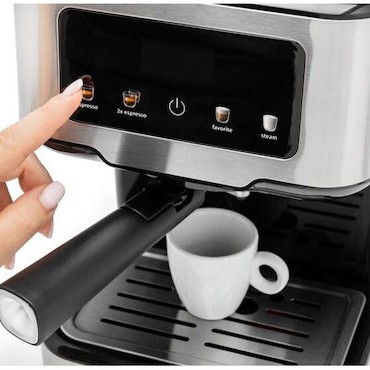 Gorenje ESCM15CD Μηχανή Espresso Μαύρη