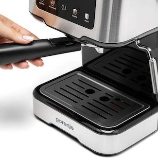 Gorenje ESCM15CD Μηχανή Espresso Μαύρη