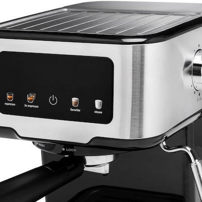 Gorenje ESCM15CD Μηχανή Espresso Μαύρη