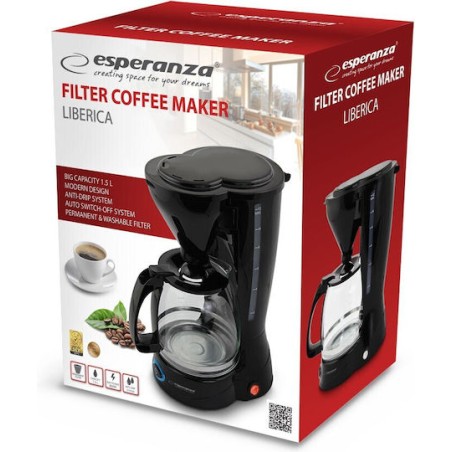 Esperanza Καφετιέρα Φίλτρου 800W