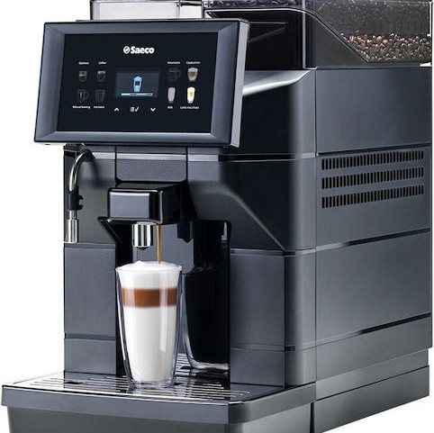 Saeco Aurora M2 Αυτόματη Μηχανή Espresso 1900W Πίεσης 15bar για Cappuccino με Μύλο Άλεσης Καφέ