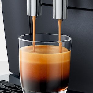 Jura E8 Cosmic Αυτόματη Μηχανή Espresso 1450W Πίεσης 15bar για Cappuccino με Μύλο Άλεσης Μαύρη