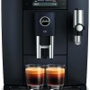 Jura E8 Cosmic Αυτόματη Μηχανή Espresso 1450W Πίεσης 15bar για Cappuccino με Μύλο Άλεσης Μαύρη