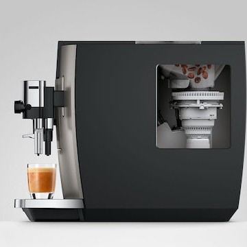 Jura E8 Αυτόματη Μηχανή Espresso 1450W Πίεσης 15bar με Μύλο Άλεσης Midnight Silver