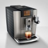 Jura E8 Αυτόματη Μηχανή Espresso 1450W Πίεσης 15bar με Μύλο Άλεσης Midnight Silver