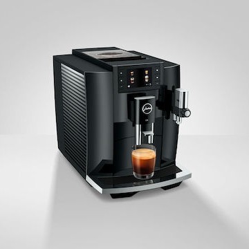 Jura E8 Αυτόματη Μηχανή Espresso 1450W Πίεσης 15bar με Μύλο Άλεσης Piano Black