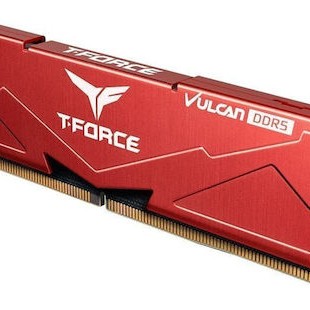 TeamGroup Vulcan XMP DDR5 32GB RAM με 2x16GB Modules και Ταχύτητα 6400 για Desktop