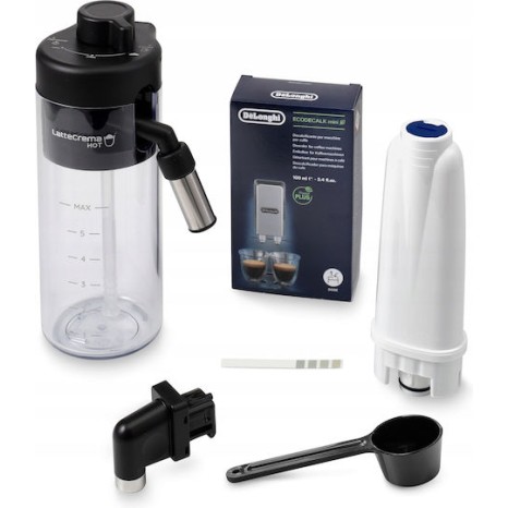 De'Longhi Magnifica Plus Αυτόματη Μηχανή Espresso 1450W Πίεσης 15bar για Cappuccino με Μύλο Άλεσης Γκρι