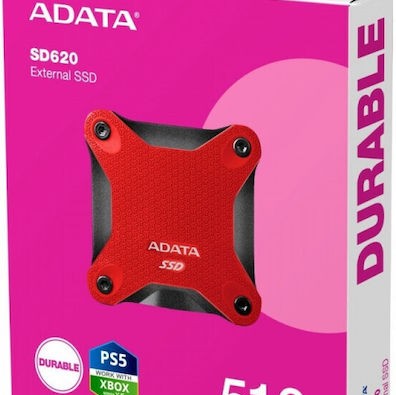 Adata SD620 USB 3.2 Εξωτερικός SSD 512GB 2.5