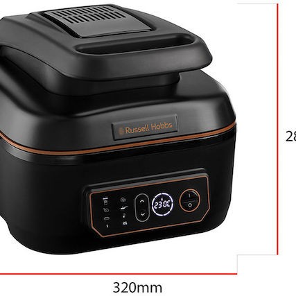 Russell Hobbs Satisfry Air Fryer 5.5lt Μαύρο
