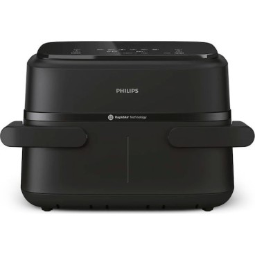 Philips Series 1000 Air Fryer με Διπλό Αποσπώμενο Κάδο 7.1lt Μαύρο