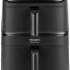 Cosori Turbo Tower Air Fryer με Διπλό Αποσπώμενο Κάδο 10.8lt Μαύρο