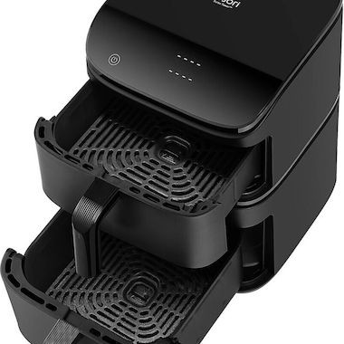 Cosori Turbo Tower Air Fryer με Διπλό Αποσπώμενο Κάδο 10.8lt Μαύρο