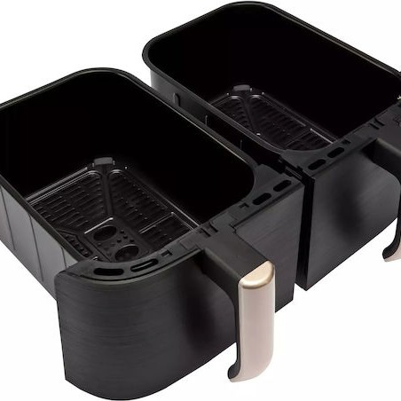 Russell Hobbs Satisfry Air Fryer με Διπλό Αποσπώμενο Κάδο 9lt Μαύρο