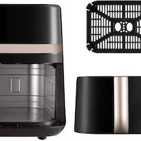 Russell Hobbs Satisfry Air Fryer με Διπλό Αποσπώμενο Κάδο 9lt Μαύρο