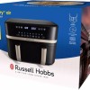 Russell Hobbs Satisfry Air Fryer με Διπλό Αποσπώμενο Κάδο 9lt Μαύρο