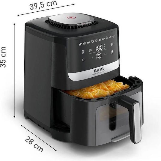 Tefal Fry Easy Fry Air Fryer με Wi-Fi 5lt Μαύρο