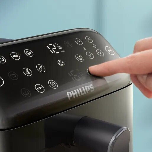 Philips Air Fryer με Διπλό Αποσπώμενο Κάδο 10lt Μαύρο NA462/70
