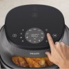 Philips Air Fryer 7.2lt Μαύρο NA342/00