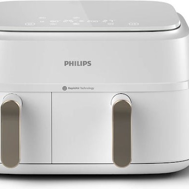 Philips Air Fryer 9lt Λευκό NA353/10